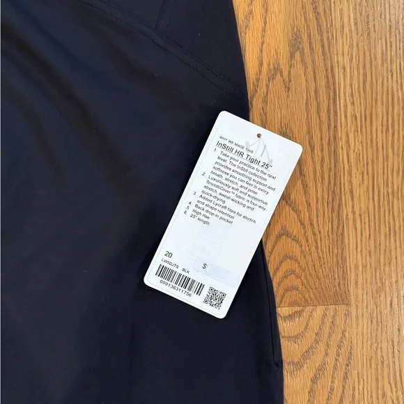 Lululemon InStill HR Tight 25” - size 20 - Picture 2 of 5